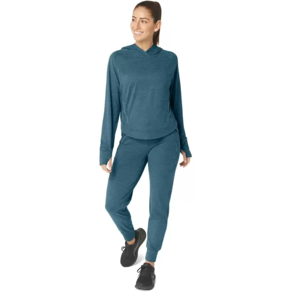 imageASCIS Womens TECH Pant 20 ApparelGloomy Sea Spacedye