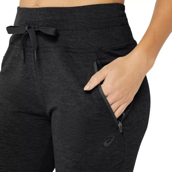 imageASCIS Womens TECH Pant 20 ApparelPerformance Black Spacedye