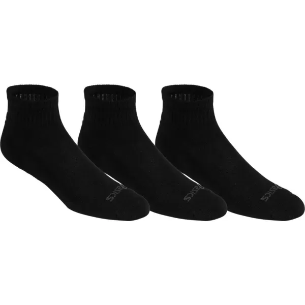 imageASICS Cushion Quarter Running SocksBlack