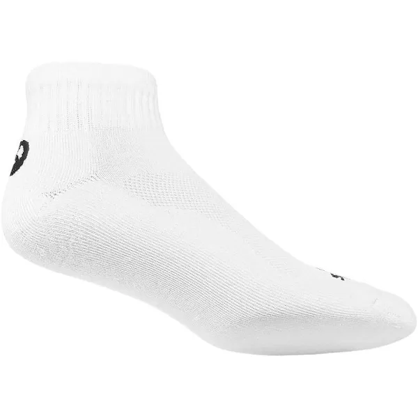 imageASICS Cushion Quarter Running SocksWhite