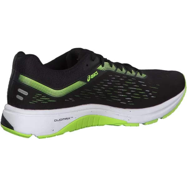 imageASICS GT1000 7 Mens Running ShoeBlack Black Hazard Green 004