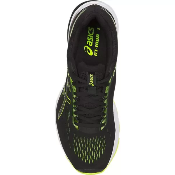 imageASICS GT1000 7 Mens Running ShoeBlackHazard Green