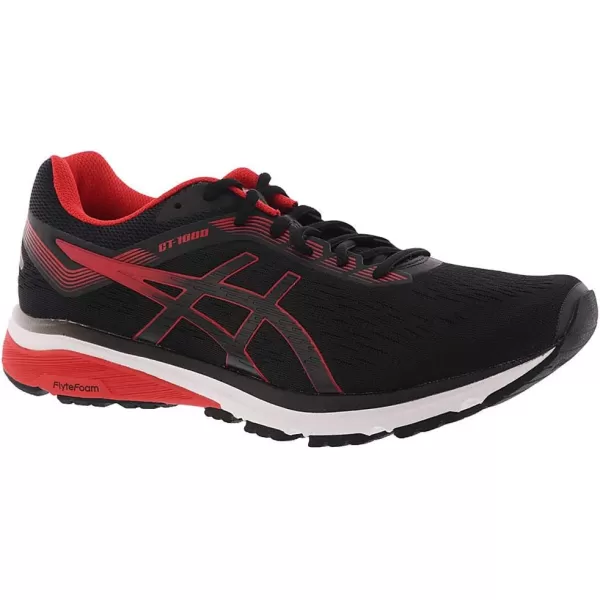 imageASICS GT1000 7 Mens Running ShoeBlackRed Alert