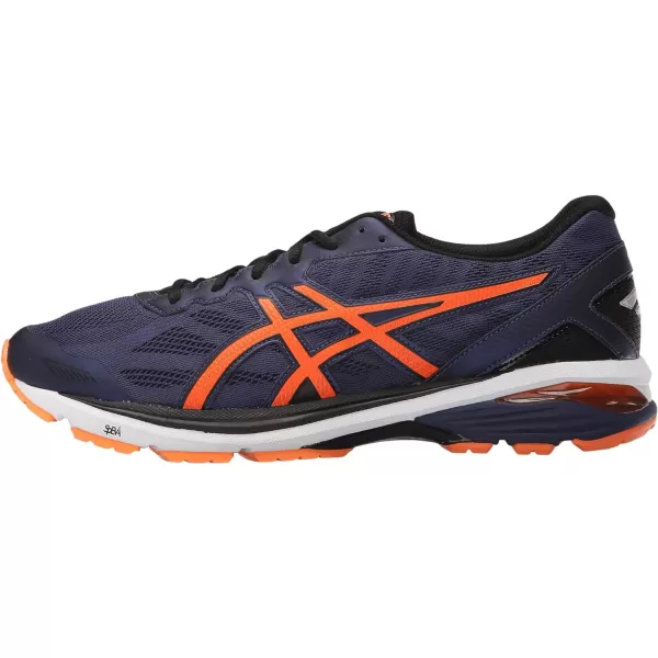 imageASICS GT2000 5 Mens Running ShoeIndigo BlueHot OrangeBlack