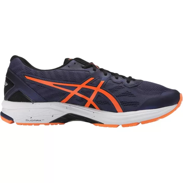 imageASICS GT2000 5 Mens Running ShoeIndigo BlueHot OrangeBlack