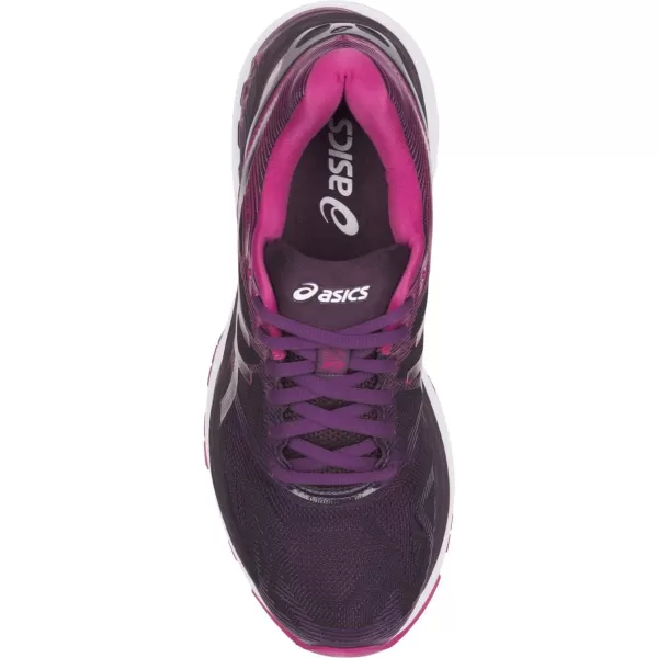 imageASICS GelNimbus 19 Womens Running ShoeBlackCosmo PinkWinter Bloom