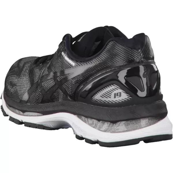 imageASICS GelNimbus 19 Womens Running ShoeBlackOnyxSilver 9099