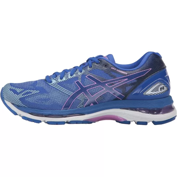 imageASICS GelNimbus 19 Womens Running ShoeBlue PurpleVioletAiry Blue