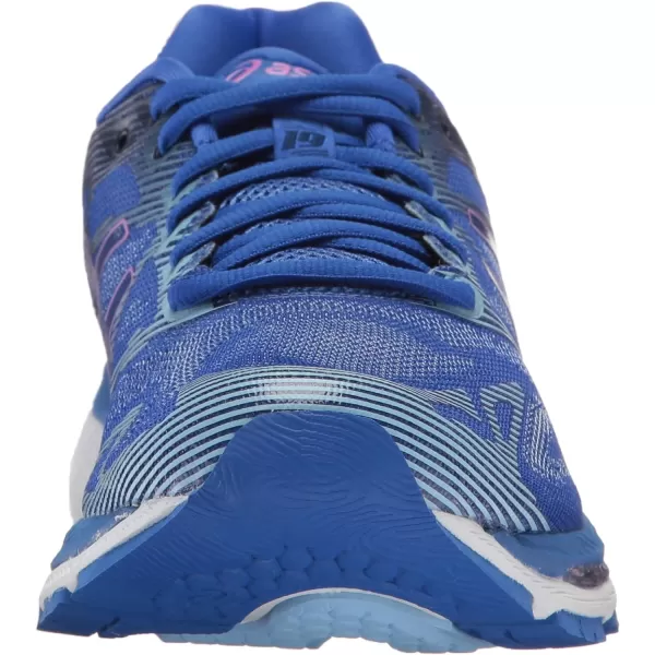 imageASICS GelNimbus 19 Womens Running ShoeBlue PurpleVioletAiry Blue