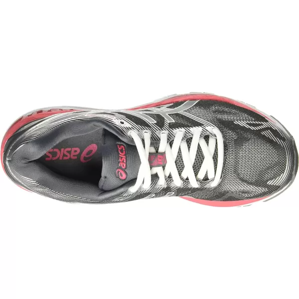imageASICS GelNimbus 19 Womens Running ShoeCarbonRouge RedWhite