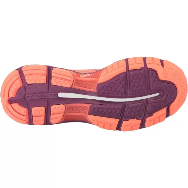 imageASICS GelNimbus 19 Womens Running ShoeFlash CoralDark PurpleWhite