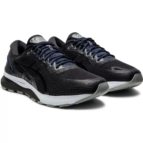 imageASICS GelNimbus 21 Mens Running ShoePerformance BlackMidnight