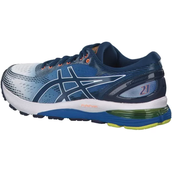 imageASICS GelNimbus 21 Mens Running ShoeWhite WhiteLake Drive 100