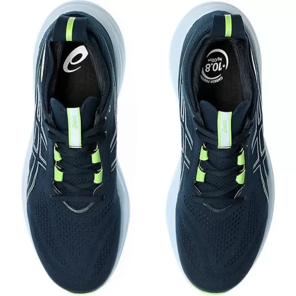 imageASICS GelNimbus 26 Mens RunningFrench BlueElectric Lime