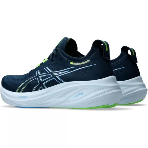 imageASICS GelNimbus 26 Mens RunningFrench BlueElectric Lime