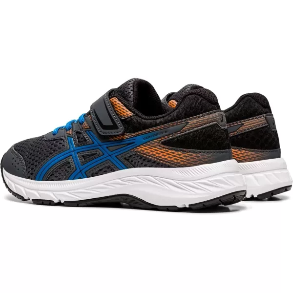 imageASICS Kids Contend 6 PreSchool Running ShoesCarrier GreyDirectoire Blue
