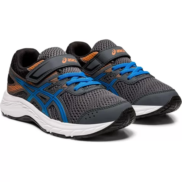 imageASICS Kids Contend 6 PreSchool Running ShoesCarrier GreyDirectoire Blue