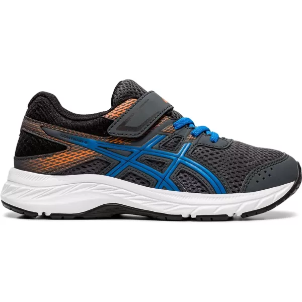 imageASICS Kids Contend 6 PreSchool Running ShoesCarrier GreyDirectoire Blue