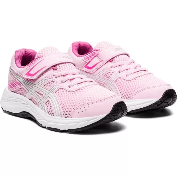 imageASICS Kids Contend 6 PreSchool Running ShoesCotton CandyWhite