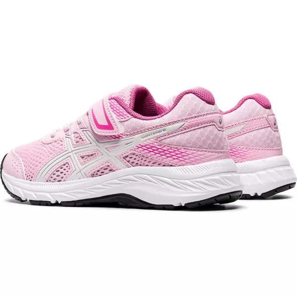imageASICS Kids Contend 6 PreSchool Running ShoesCotton CandyWhite