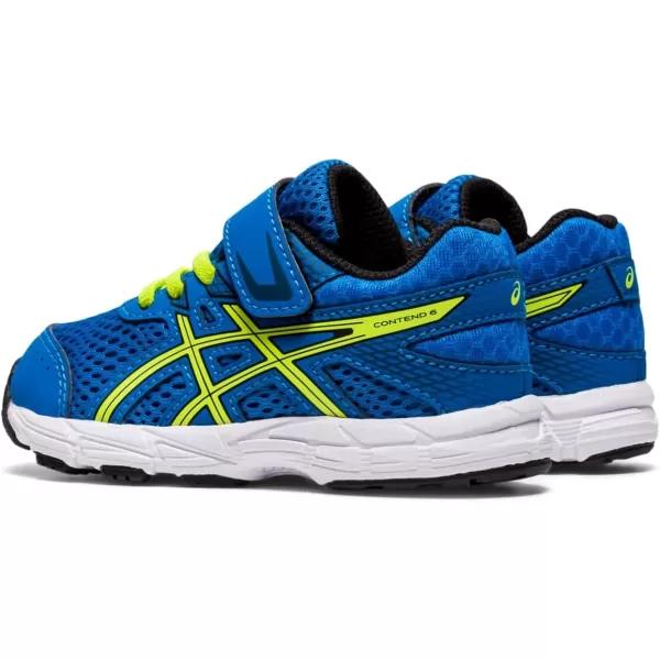 imageASICS Kids Contend 6 Toddler Running ShoesDirectoire BlueLime Zest