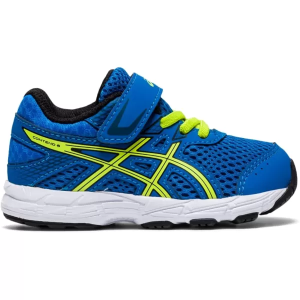 imageASICS Kids Contend 6 Toddler Running ShoesDirectoire BlueLime Zest