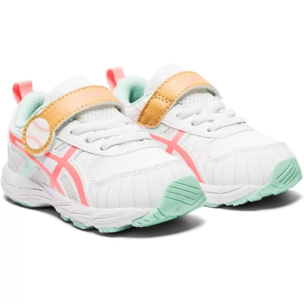 imageASICS Kids Contend 6 Toddler ShoesWhiteSun Coral