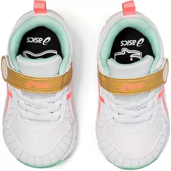imageASICS Kids Contend 6 Toddler ShoesWhiteSun Coral