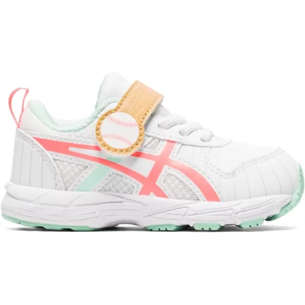 imageASICS Kids Contend 6 Toddler ShoesWhiteSun Coral