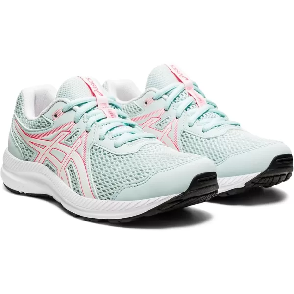 imageASICS Kids Contend 7 Grade School Running ShoeAqua AngelWhite