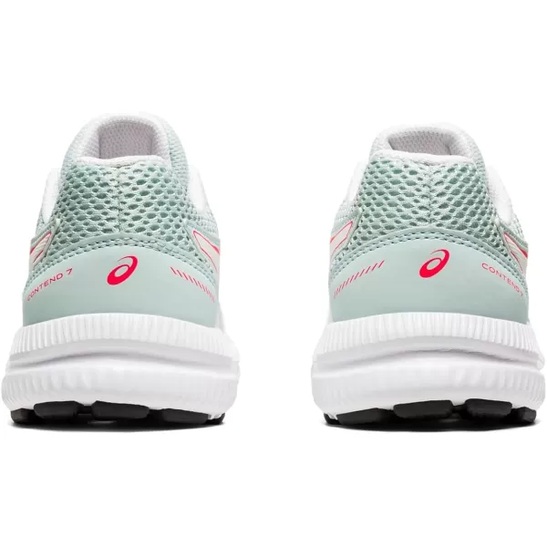 imageASICS Kids Contend 7 Grade School Running ShoeAqua AngelWhite