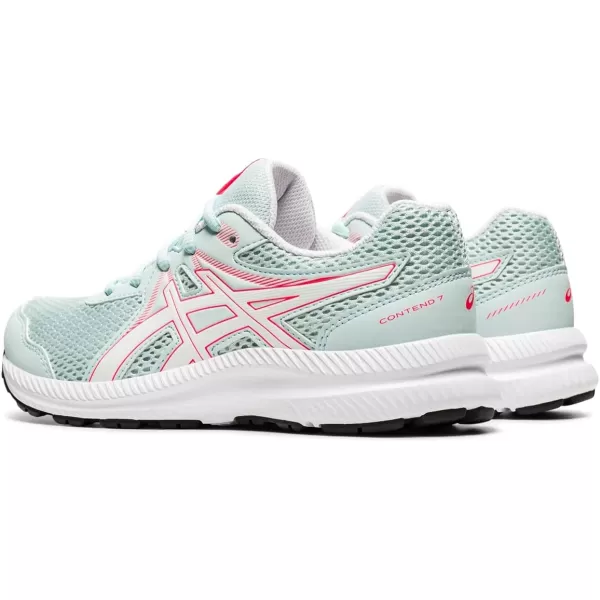 imageASICS Kids Contend 7 Grade School Running ShoeAqua AngelWhite