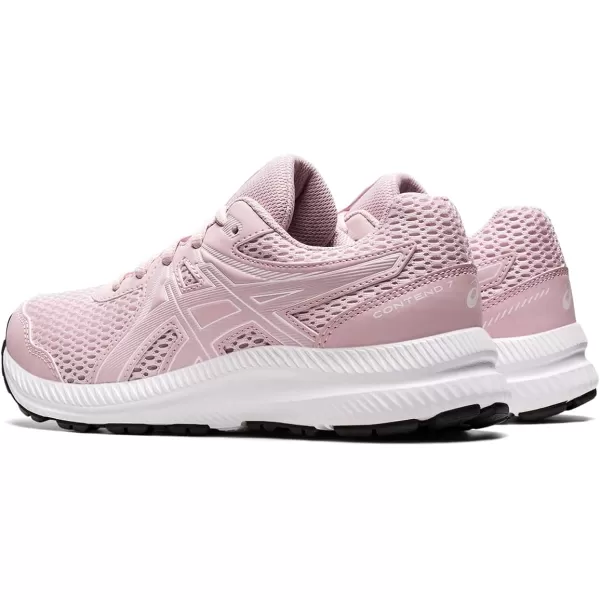 imageASICS Kids Contend 7 Grade School Running ShoeBarely RoseWhite