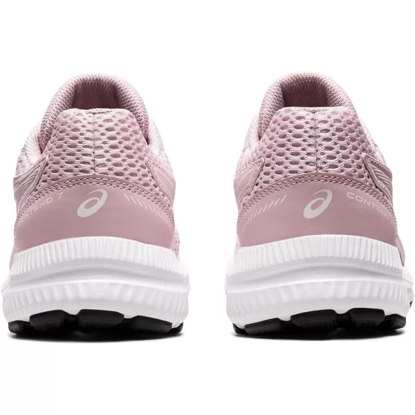 imageASICS Kids Contend 7 Grade School Running ShoeBarely RoseWhite