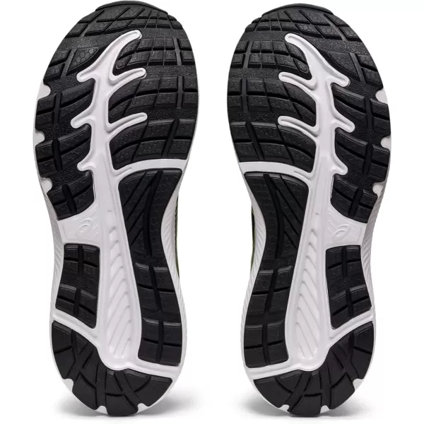 imageASICS Kids Contend 7 Grade School Running ShoeBlackHazard Green