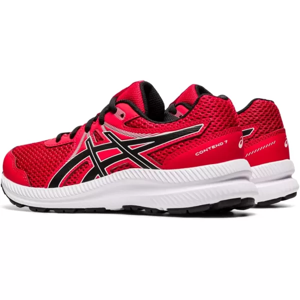 imageASICS Kids Contend 7 Grade School Running ShoeClassic RedBlack