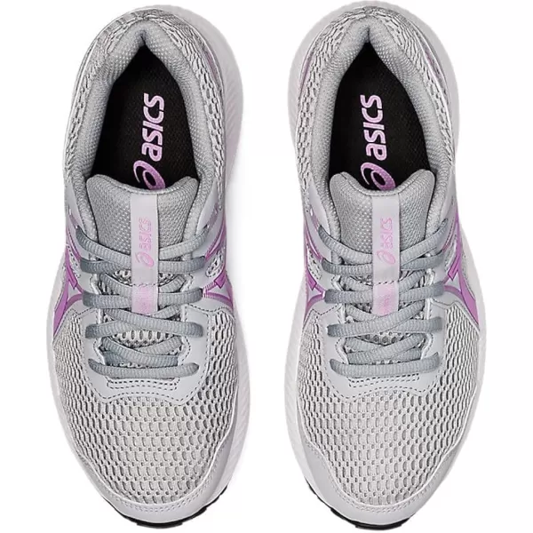 imageASICS Kids Contend 7 Grade School Running ShoePiedmont GreyLavender Glow