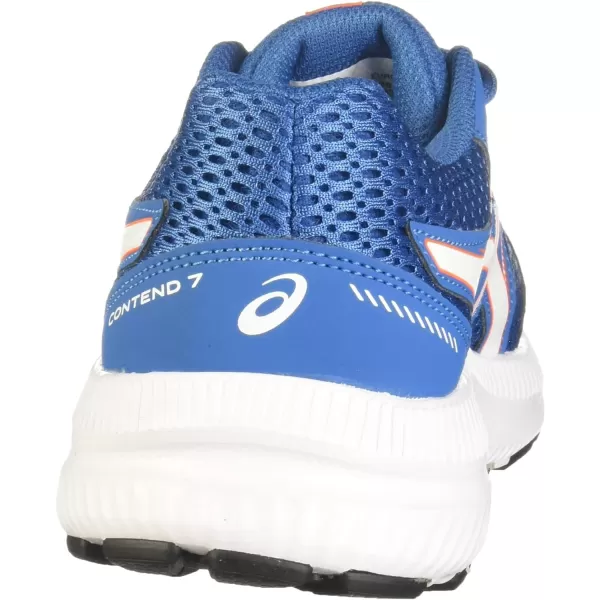imageASICS Kids Contend 7 Grade School Running ShoeReborn BlueWhite