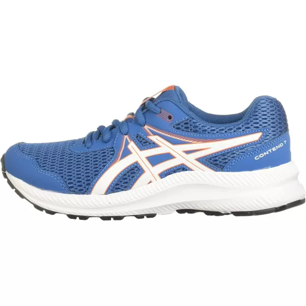 imageASICS Kids Contend 7 Grade School Running ShoeReborn BlueWhite