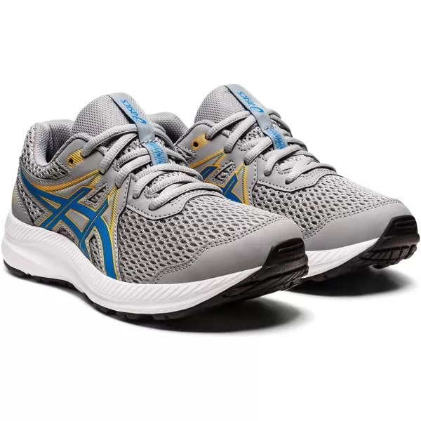 imageASICS Kids Contend 7 Grade School Running ShoeSheet RockElectric Blue
