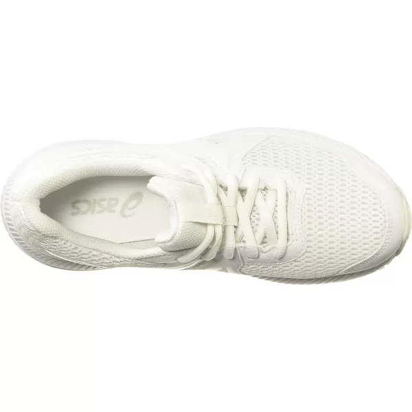 imageASICS Kids Contend 7 Grade School Running ShoeWhiteWhite
