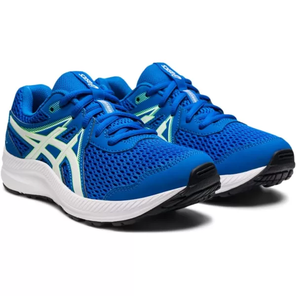 imageASICS Kids Contend 7 Grade School Running ShoesElectric BlueWhite
