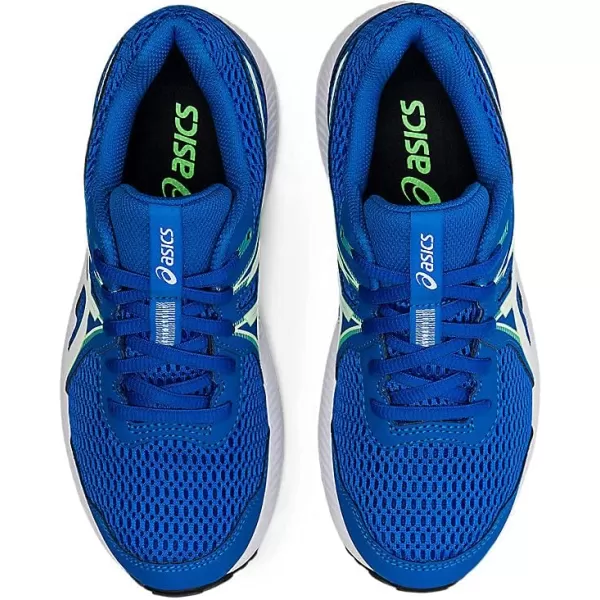 imageASICS Kids Contend 7 Grade School Running ShoesElectric BlueWhite