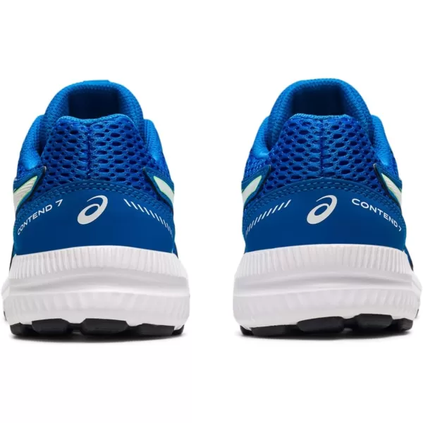 imageASICS Kids Contend 7 Grade School Running ShoesElectric BlueWhite