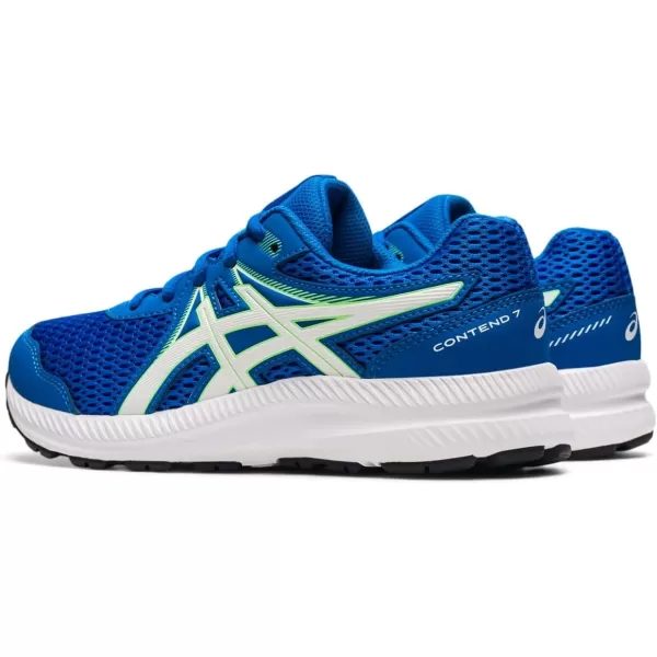imageASICS Kids Contend 7 Grade School Running ShoesElectric BlueWhite