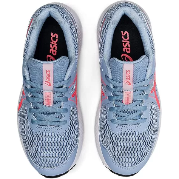 imageASICS Kids Contend 7 Grade School Running ShoesMistBlazing Coral