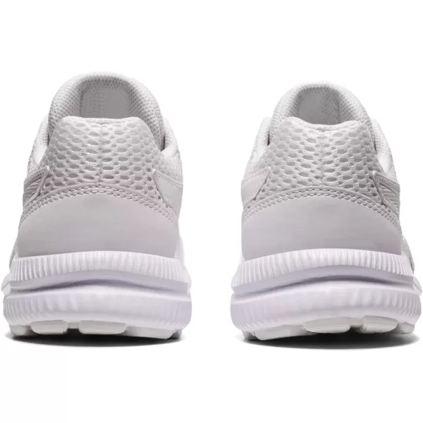 imageASICS Kids Contend 7 Grade School Running ShoesWhiteWhite
