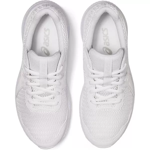 imageASICS Kids Contend 7 Grade School Running ShoesWhiteWhite