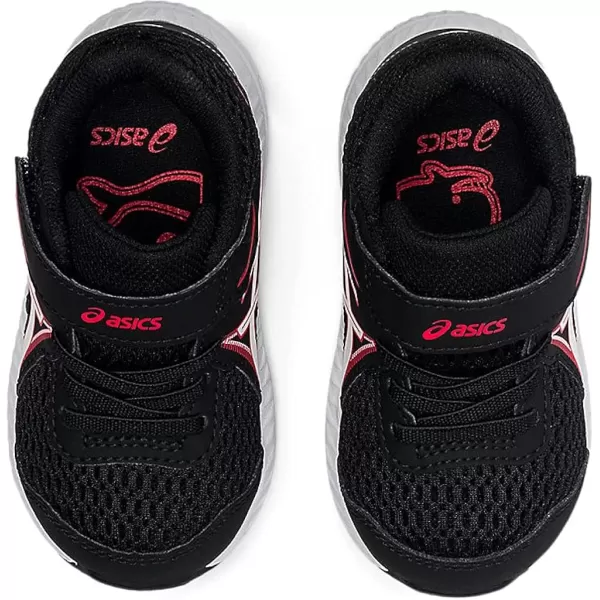imageASICS Kids Contend 7 Toddler Running ShoesBlackElectric Red