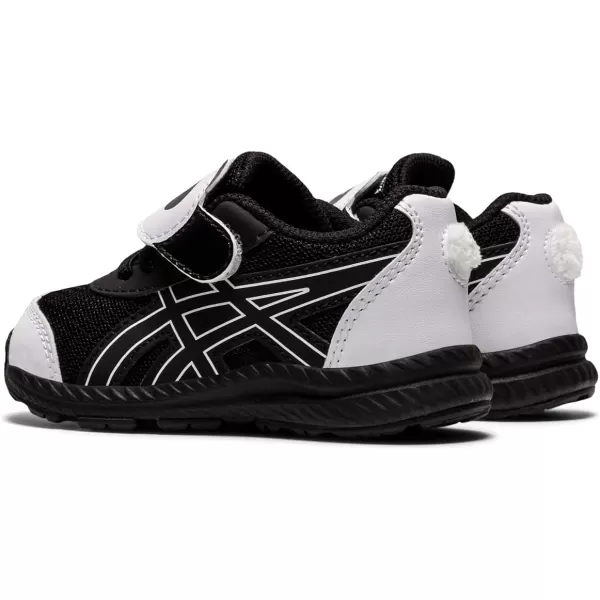 imageASICS Kids Contend 7 Toddler Running ShoesBlackWhite